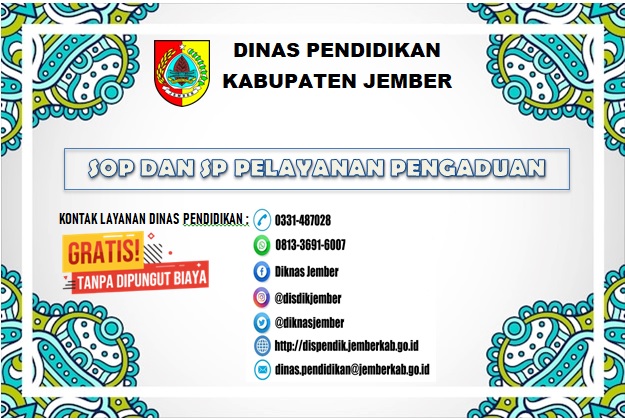 SOP DAN SP PELAYANAN PENGADUAN
