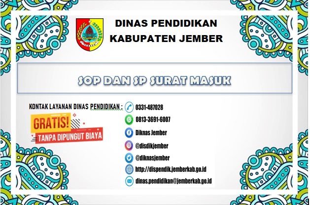 SOP DAN SP SURAT MASUK