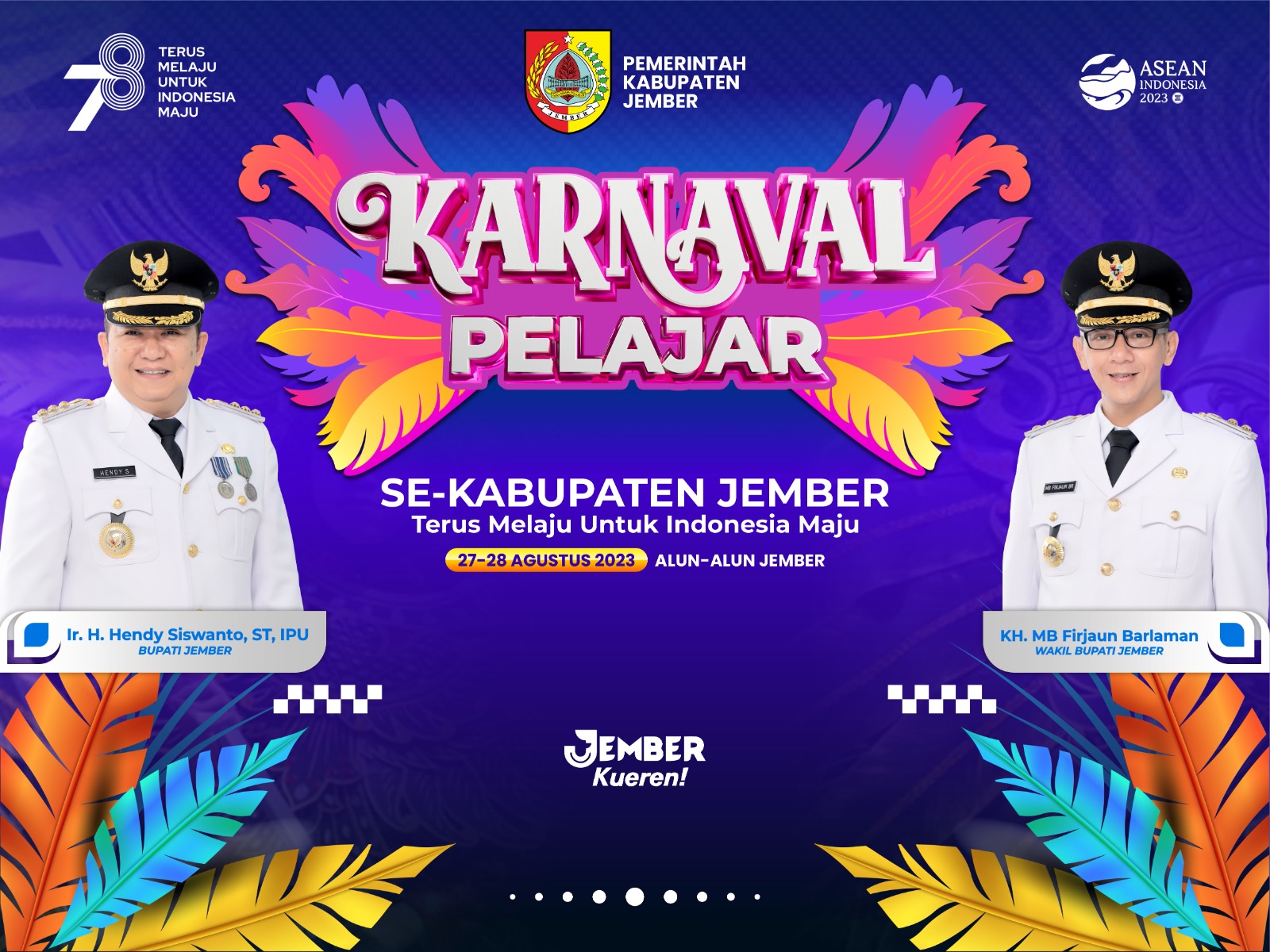 PENGUMUMAN PEMENANG LOMBA GERAK JALAN DAN KARNAVAL PELAJAR TAHUN 2023