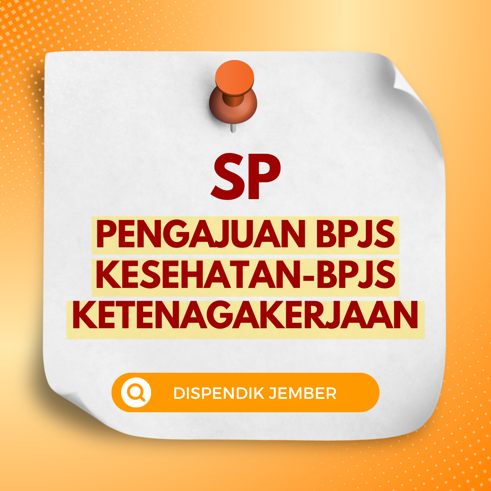 SP PENGAJUAN BPJS KESEHATAN-BPJS KETENAGAKERJAAN
